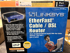Linksys EtherFast 100 Mbps 1-Port 10/100 Wireless B Router BEFSR11 
