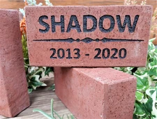 Engraved, Personalized Pet Memorial Stone, Cat, Dog, Gift, In Loving Memory