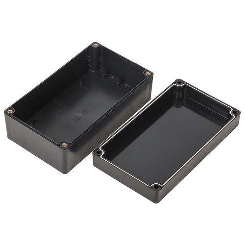 Wasserdichte Kunststoff Projektdose ABS IP65 Elektro Anschlussdose Gehäuse schwarz - Bild 7 von 15
