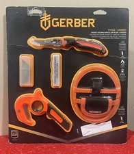 GERBER VITAL COMBO KIT POCKET FOLDING KNIFE, ZIP, & BLADES HUNTING OUTDOOR