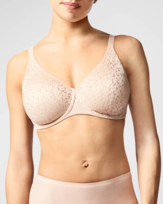 New CHANTELLE 13F1 Nude Norah Comfort Underwire Bra Size 34DDDD