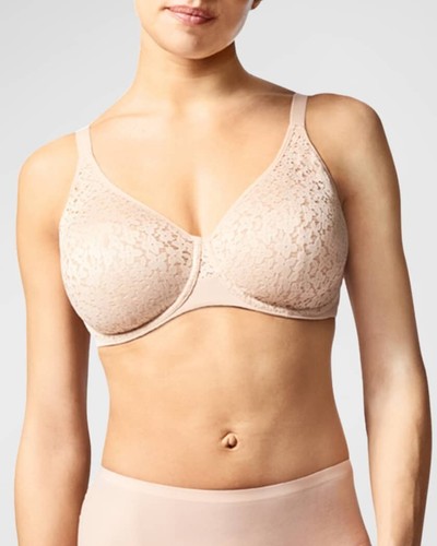 New CHANTELLE 13F1 Nude Norah Comfort Underwire Bra Size 34DDD