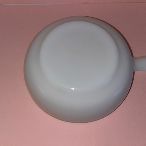 Plato Ramekin Pyrex de vidrio blanco con mango a prueba de horno hecho en EE. UU. - Imagen 4 de 4