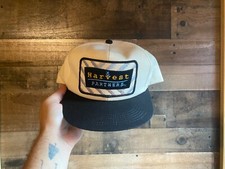 Harvest Partners Snapback Hat VTG Patch Cap USA Made Farmer Farming K-Products