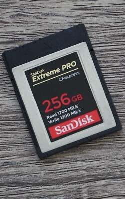 Sandisk Extreme PRO 256GB CFexpress Card Type B Speed up to