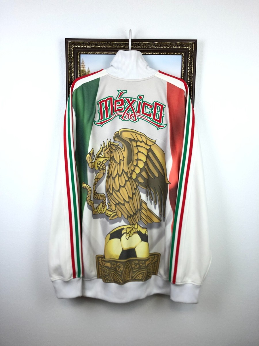 Vintage Adidas Mexico Track Jacket World Cup Soccer Eagle Football