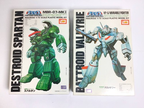 Macross BANDAI VALKRIE,DESTROID DEFENDER STARTAN,TACTICAL POD REGULT (Set of 5) - Picture 3 of 10