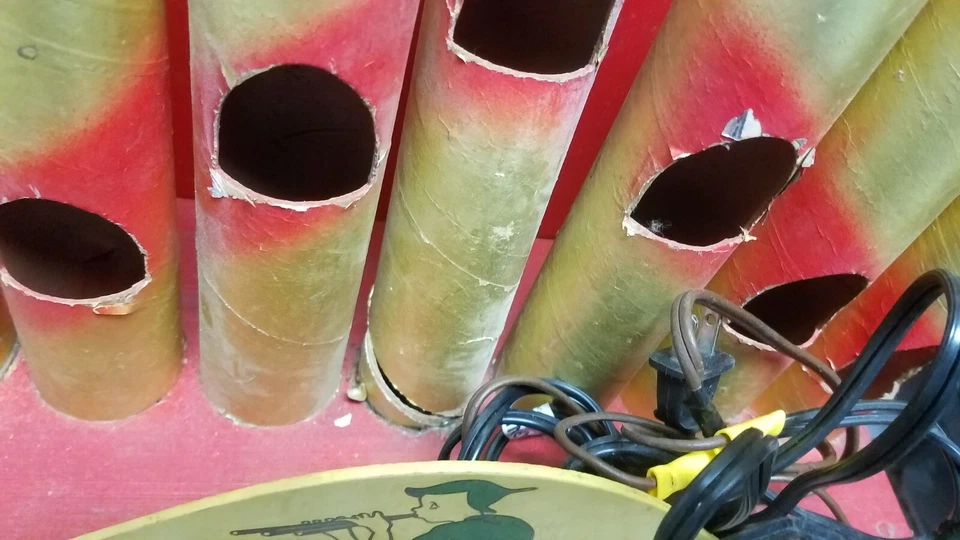 Tubo infantil vintage sin marca órgano flautista no funciona correctamente Foto 4 de 4