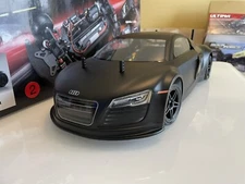 Kyosho FAZER VE Audi R8 Matt Black 1/10 EP(BL) 4WD Readyset RTR