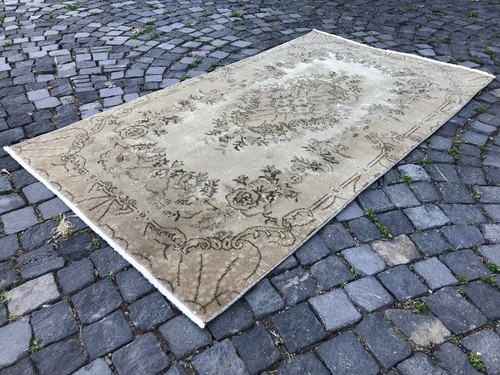 Turkish vintage rug, Carpet, Area rug, Vintage rug, Turkish rug 3,7 x 6,6 ft