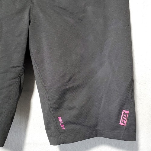 FOX Racing Defend Shorts Women’s Large Black W/ Padded 11" Inseam Ripley - Picture 3 of 12