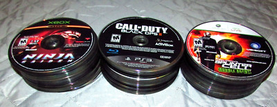 Mix Lot of 100 Video Games Playstation 1, 2, 3, 4 - Xbox 360, One - Nintendo Wii