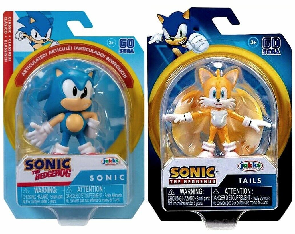 Sonic The Hedgehog 2.5 Classic Tails Action Figure