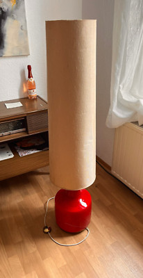 Vintage 70er Stehleuchte   seltene Ausführung (rot)