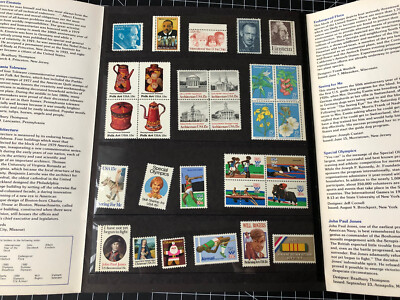 USPS 1979 Mint Set of Commemorative Stamps | eBay