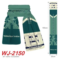 Anime My Hero Academia Unisex Warm Long Scarf Wrap Shawl Cosplay Anime scarves