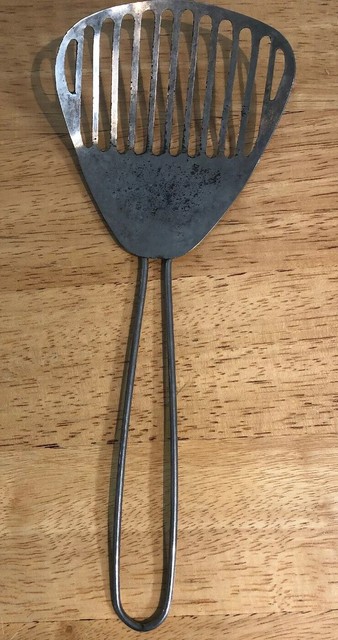 Vintage Metal Presto Fry Daddy Aluminum Scoop Spoon Slotted