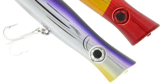 HALCO ROOSTA Popper 135 señuelos duros pesca atún Amberjack GT Kingfish 135 mm 49 gr Foto 3 de 4