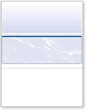 Standard Blue Marble Middle Check, 24 Lb, 8.5 X 11 Inches, 2500 Sheets (04509C)