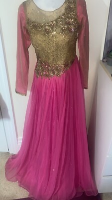 2024 Modest Luxury Evening Gown Dress Long Sleeve Party Prom Dress