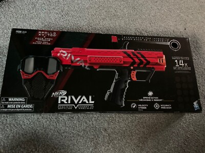 Nerf Rival Apollo XV-700 Blasterpistole 14 runde Kugeln Munition rot verpackt