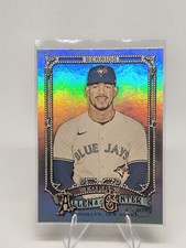 2025 Topps Allen & Ginter #243 Jose Berrios Silver Portrait Foil Blue Jays