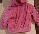 Faded glory Girls Pink Jacket 12M Full Zip Hooded Pockets Long Sleeve — photo 5