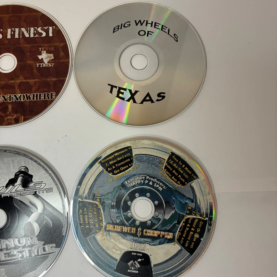 Various Texas Hip Hop Freestyle Rap 7 CDs 2001-03 DJ Screw Swisha SPM Lot 1 READ - Image 4 of 4