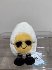 Jellycat Amuseables Boiled Egg Chic Authentic NWT