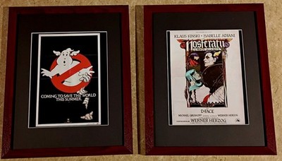 2 D*Face 11x14'' framed street art images movie posters + sticker