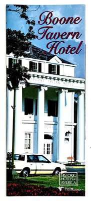 1980s Berea College Kentucky Historic Boone Tavern Hotel VTG KY Travel Brochure