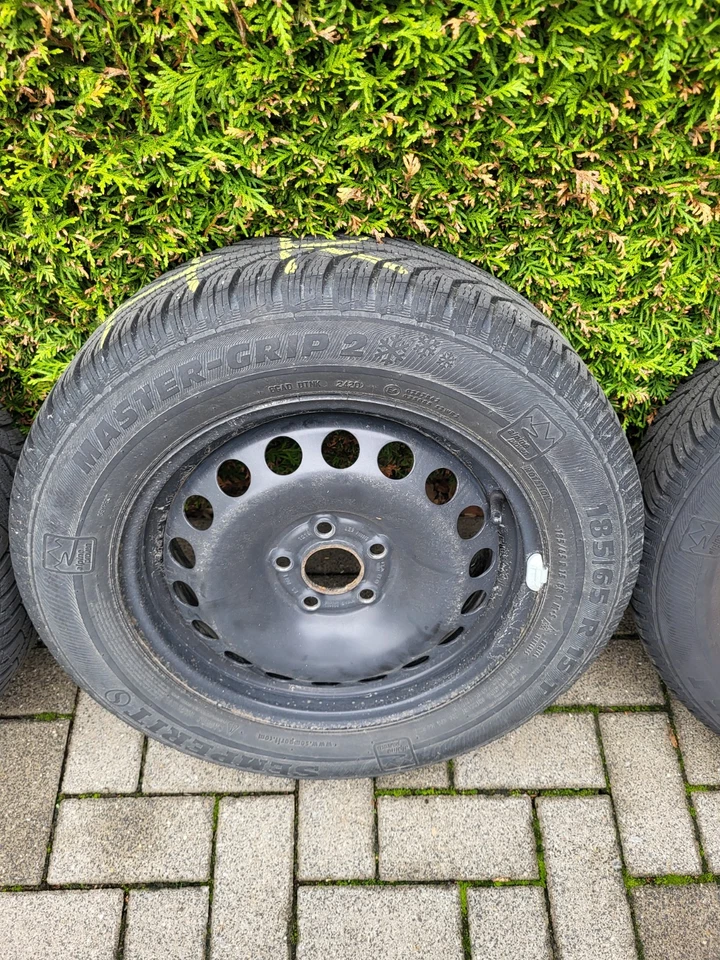 4× Winterkompletträder Auf STAHLFELGE 185/65 R15 - Bild 4 von 4