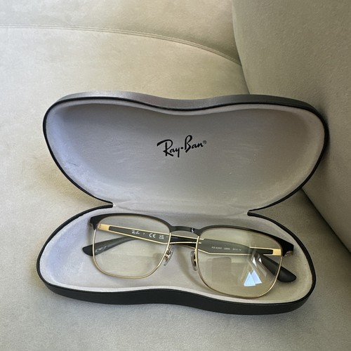 Ray-Ban Black And Gold Frames Can Be Used For Prescription