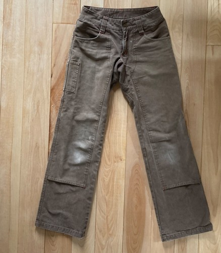 Red Ants Pants Straight Cut Work Pants Brown Cotton 28x33 Made in USA