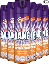 Image of Cillit Bang Magic Foam Bathroom Cleaner Powerful Active Formula 600ml