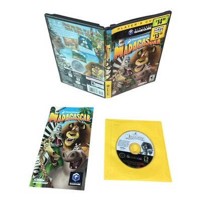 Nintendo GameCube CIB COMPLETE TESTED Madagascar PC