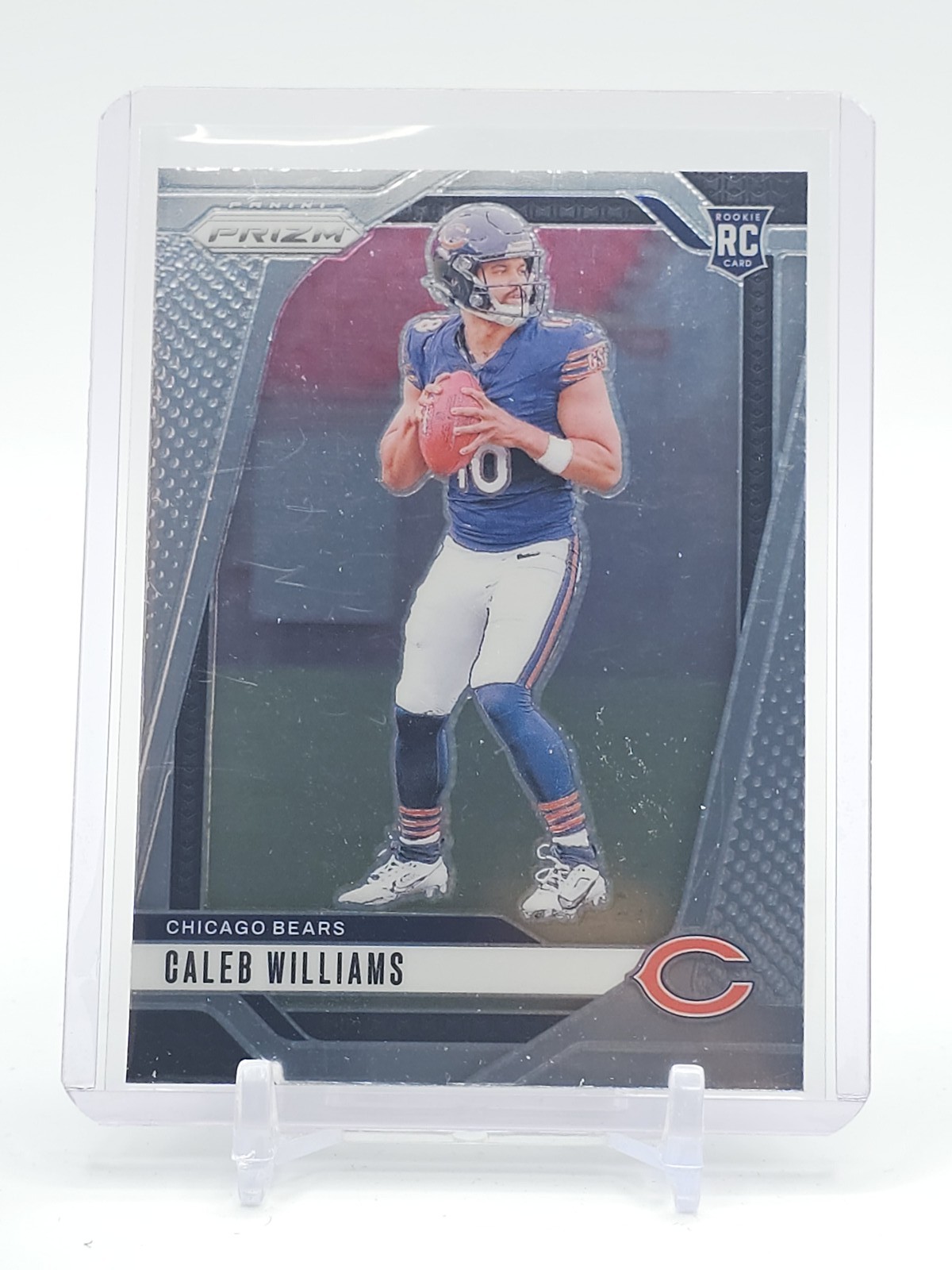 CALEB WILLIAMS 2024 PANINI PRIZM FOOTBALL ROOKIE #301 J CHICAGO BEARS Q5454