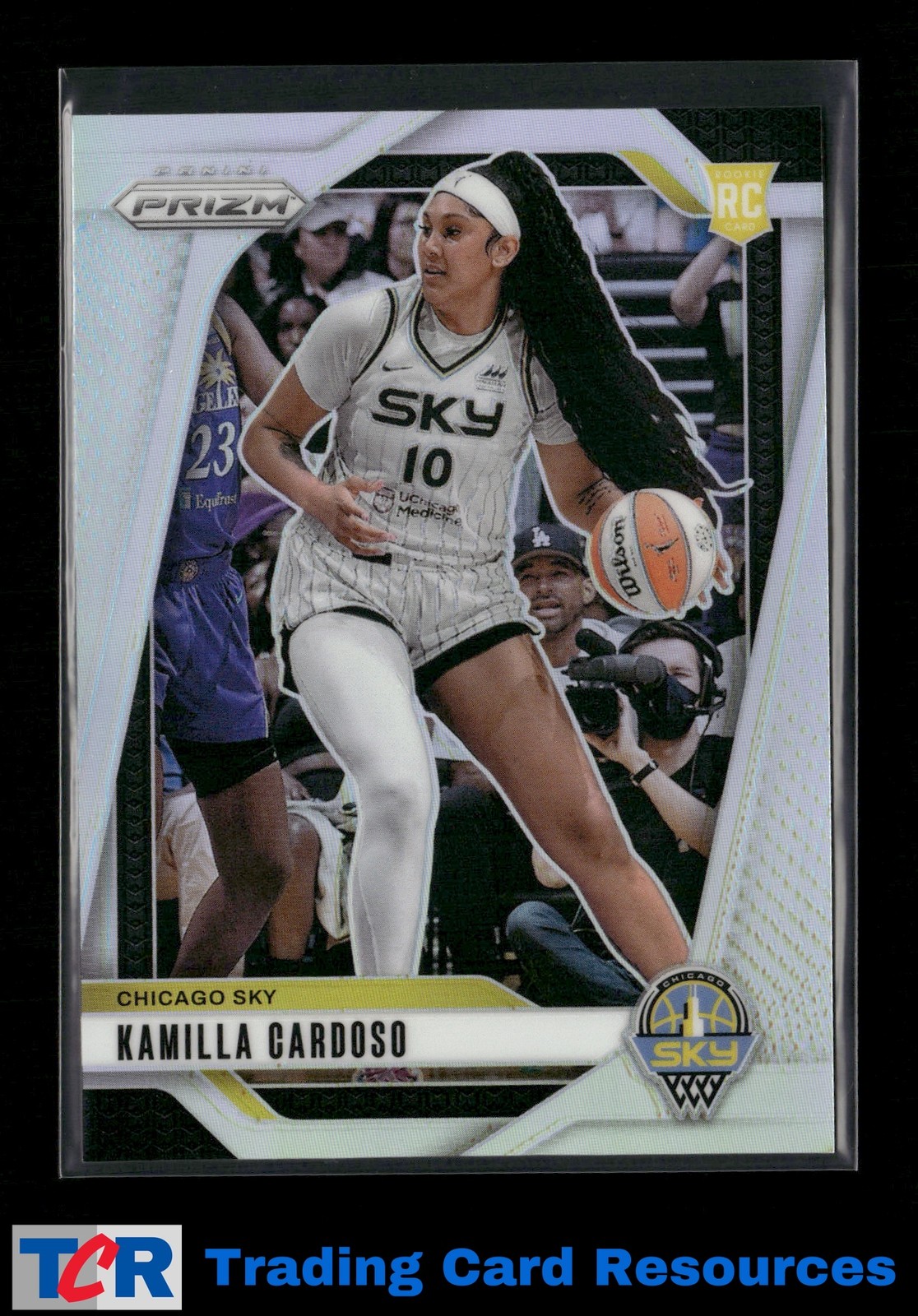 2024 Panini Prizm WNBA #93 Kamilla Cardoso Silver Prizms