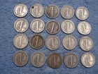 20 SILVER MERCURY DIMES WITH DATES lot tu7 — photo 6