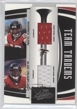 2007 Playoff Absolute Memorabilia Materials /100 Alge Crumpler Warrick Dunn 0a1
