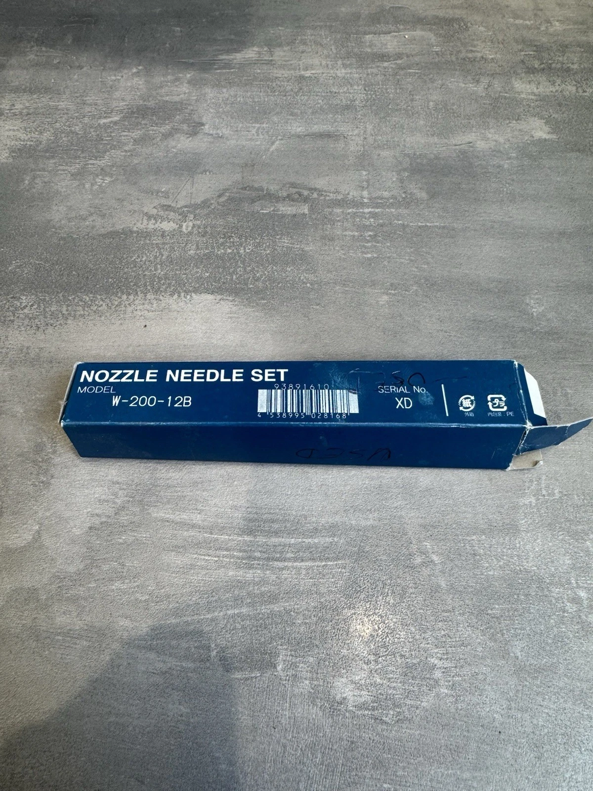 Anest Iwata W200 Nozzle Needle Set 1.2mm W-200-12B 2x Heads Used 6