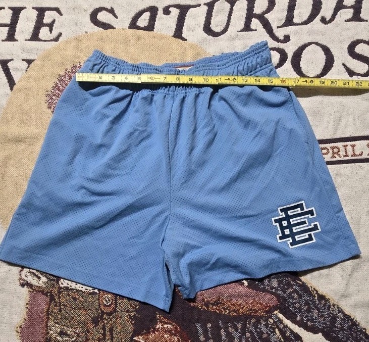 Eric Emanuel EE Basic/Core Shorts  Blue Logo Baby… - image 1