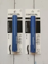 (Pack of 2) Covergirl Professional 3 In 1 Mascara, 205 Black Noir 