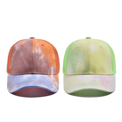 Fashionable Sports Hat Mesh Baseball Hat Women Stylish Mesh Headwear