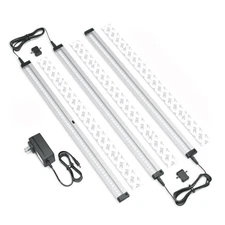 Hand Wave Activated Under Cabinet LED Lighting Kit, Dimmable, 3-Pack 20 in - ...