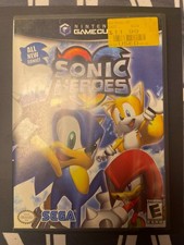 Sonic Heroes Nintendo GameCube CIB Complete w/ Manual Black Label Tested
