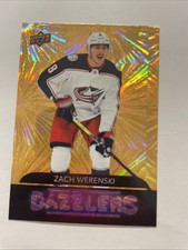 Zach Werenski - 2020-21 Upper Deck Dazzlers Orange #DZ-14 Columbus Blue Jackets