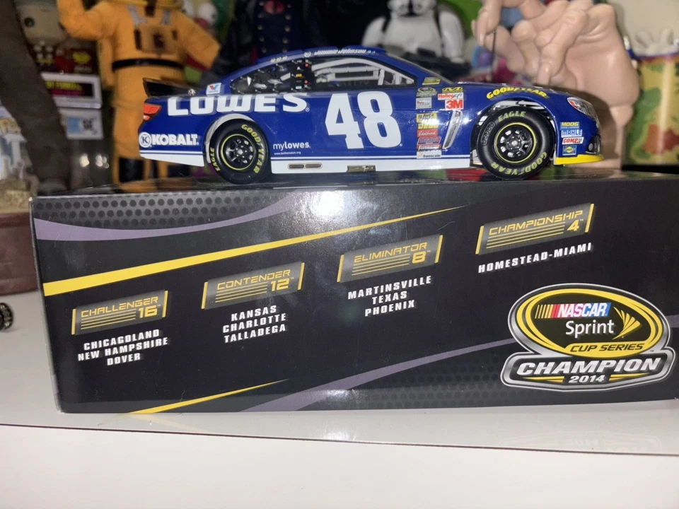 Jimmie Johnson #48 Lowe’s Chase For The Cup 2014 1/24 Nascar Diecast - Image 3 of 4