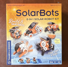 Thames Kosmos SolarBots 8-in-1 Solar Robot STEM Kit Ages 6 Unopened