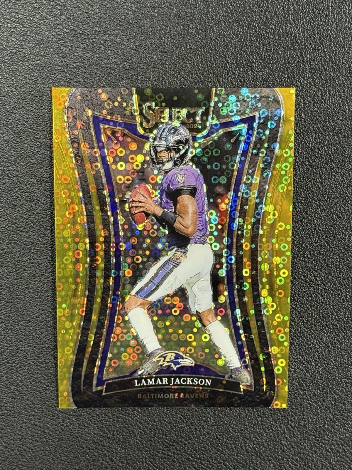 2024 Select Lamar Jackson Gold Disco - Suite Level #03/10